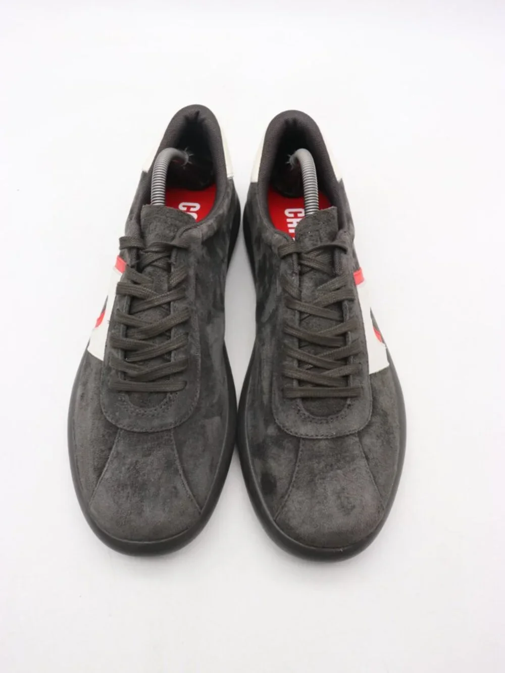 Camper Pelotas Soller Men's Size EU 44 Gray Suede Casual Sneakers